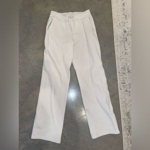 Lululemon sweatpants. Cream/beige color. Size 6. Worn twice.